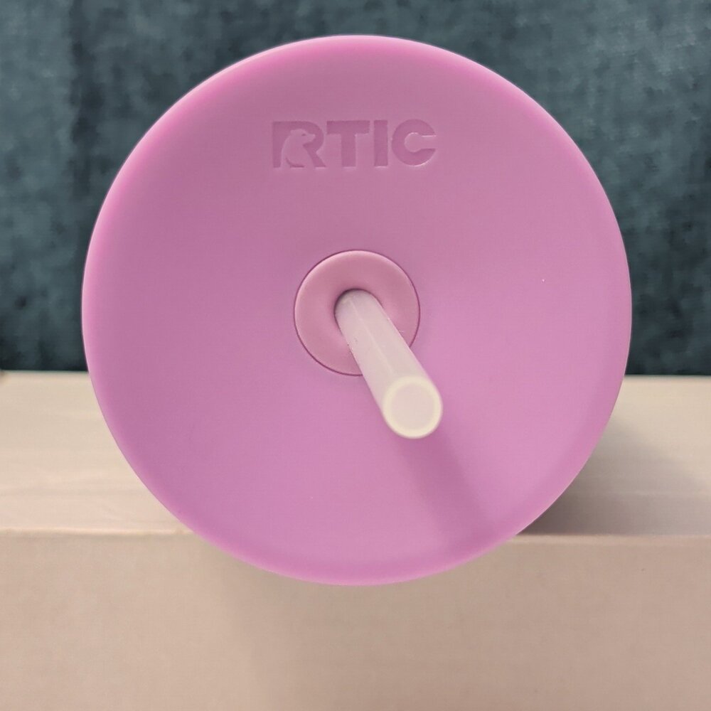 NEW RTIC 20oz Ceramic Lined Tumbler | Lavender Glitter | Everyday Straw Lid - Picture 4 of 16
